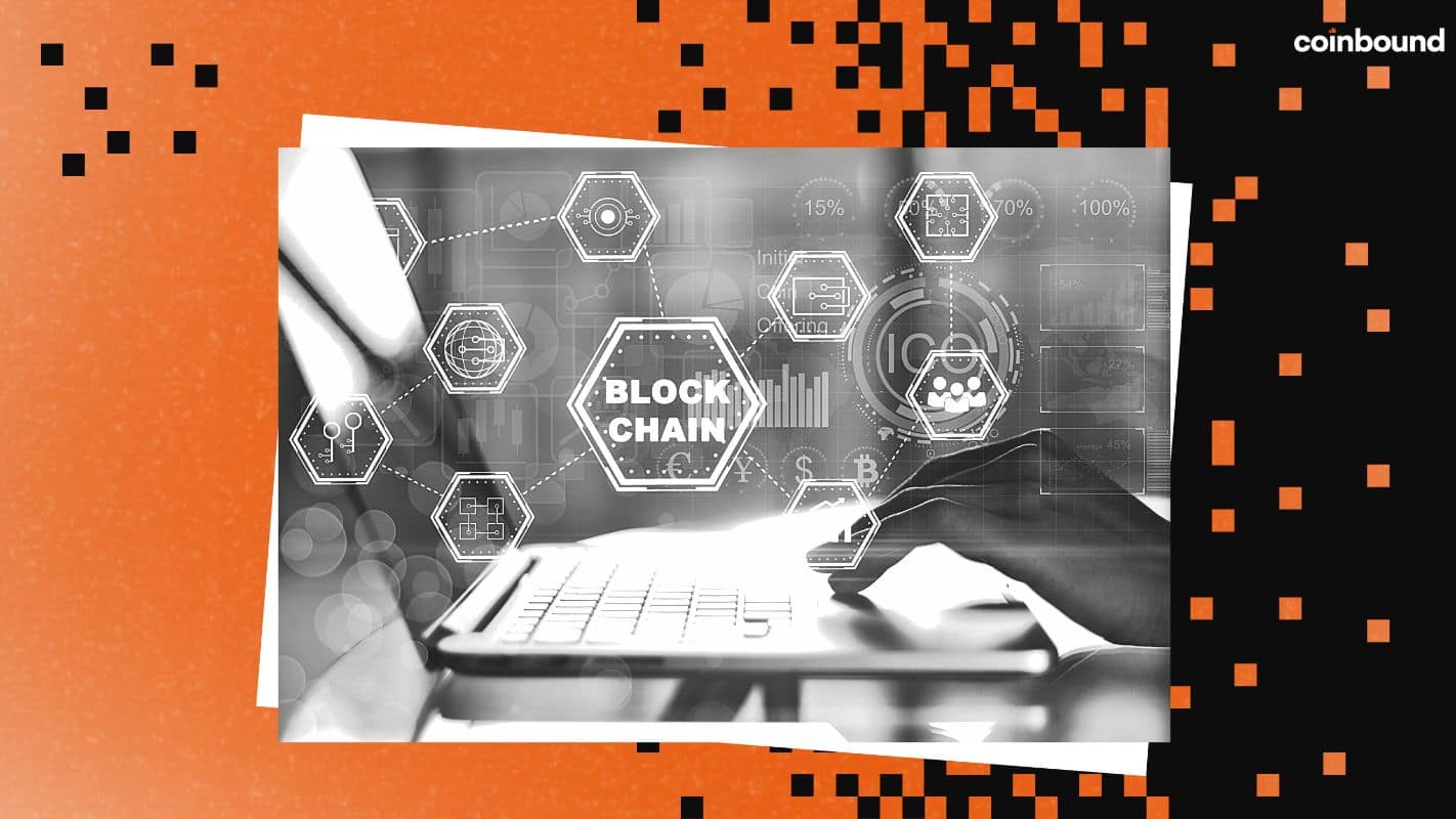 blockchain developer conceptual image