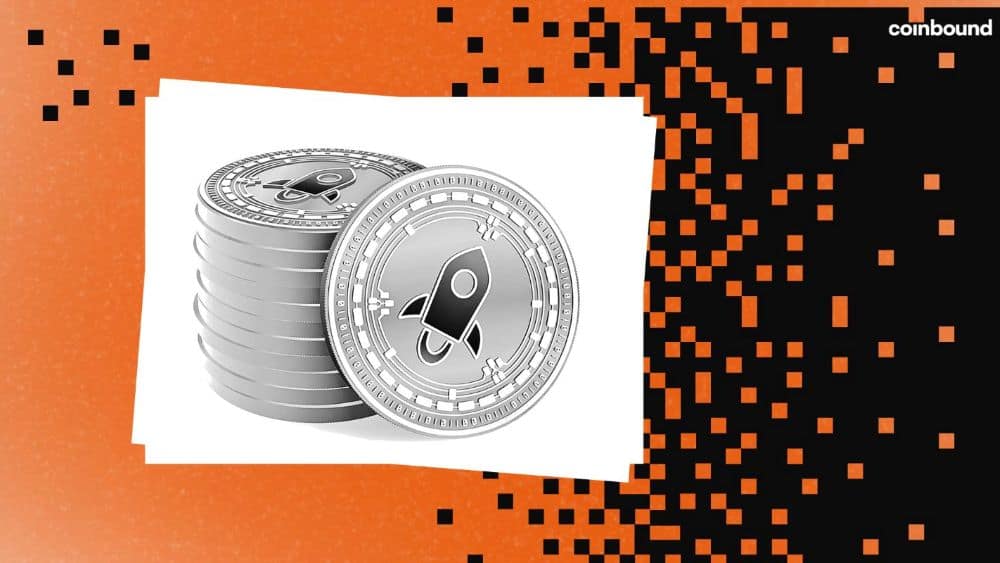 token launch visual representation