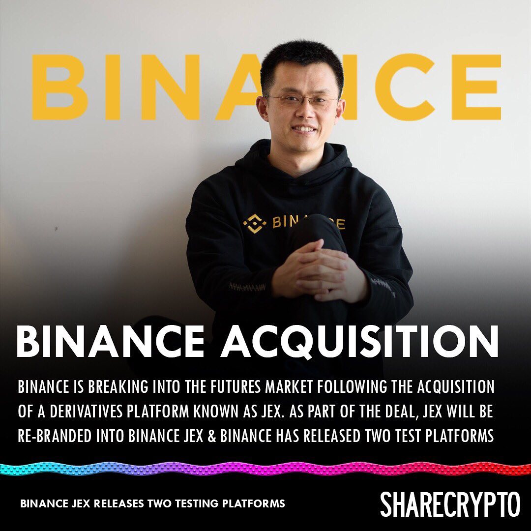 ShareCrypto Binance Acquisition Instagram Post