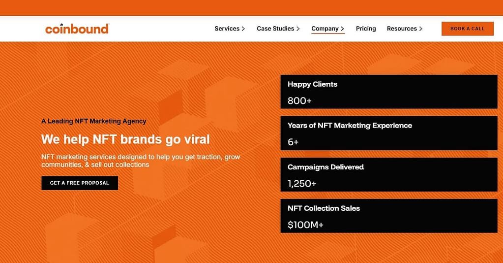 Coinbound NFT marketing