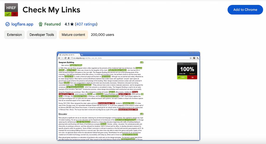 Href check my links