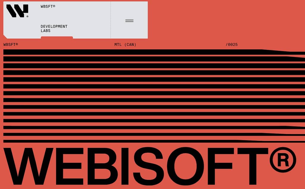 websisoft smart contarct development company website screenshot