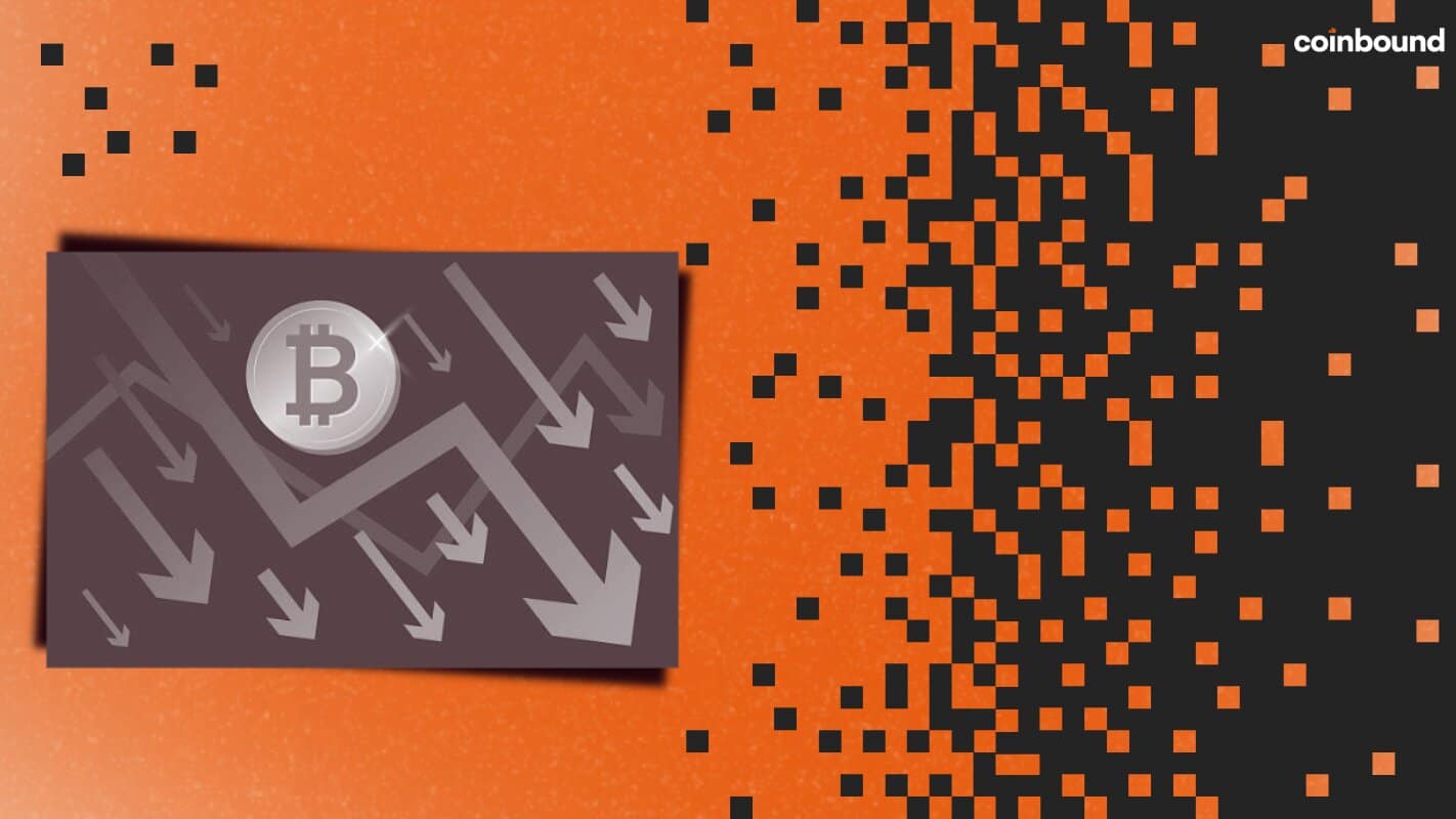 crypto bear market visual representation