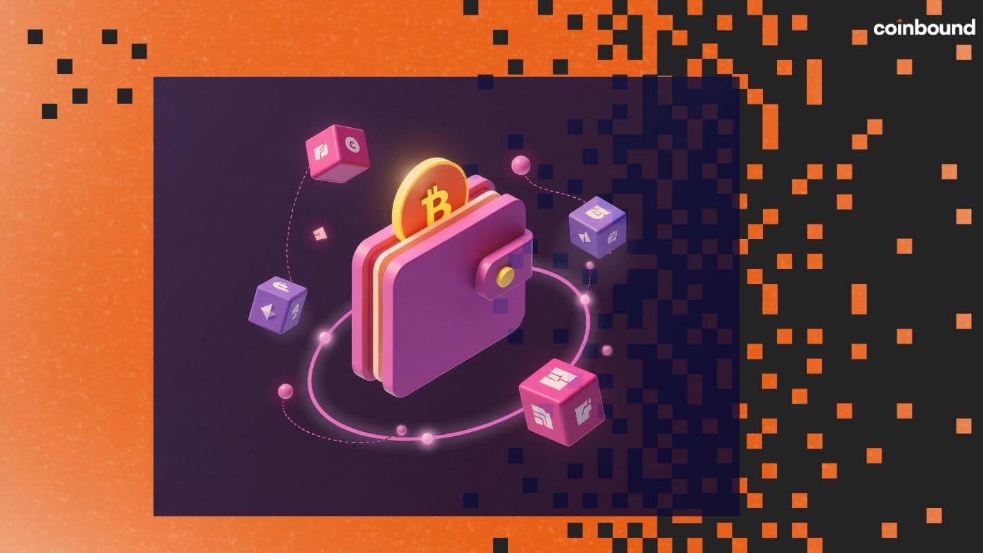 crypto wallet marketing visual