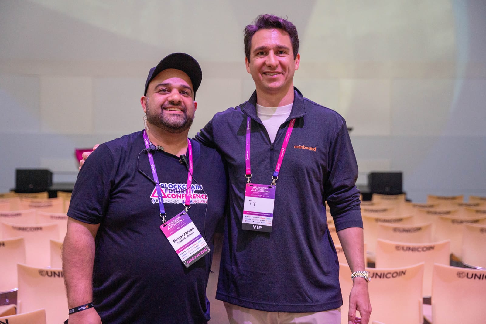 Ty Smith at Mahyar Akbari at Futurist conference
