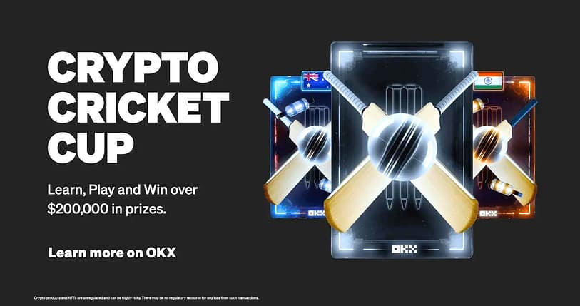 OKX Crypto Cricket Cup Opens NFTs with $200K Prize Pool