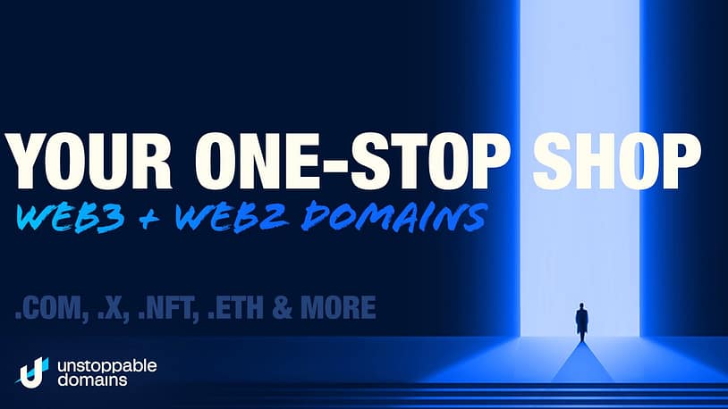 Unstoppable Domains Integrates ‘.com’ into Web3 Addresses Unstoppable Domains .com