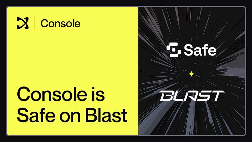 Scaling DeFi Efficiency: Brahma Console Leads Safe Deployment on Blast L2!