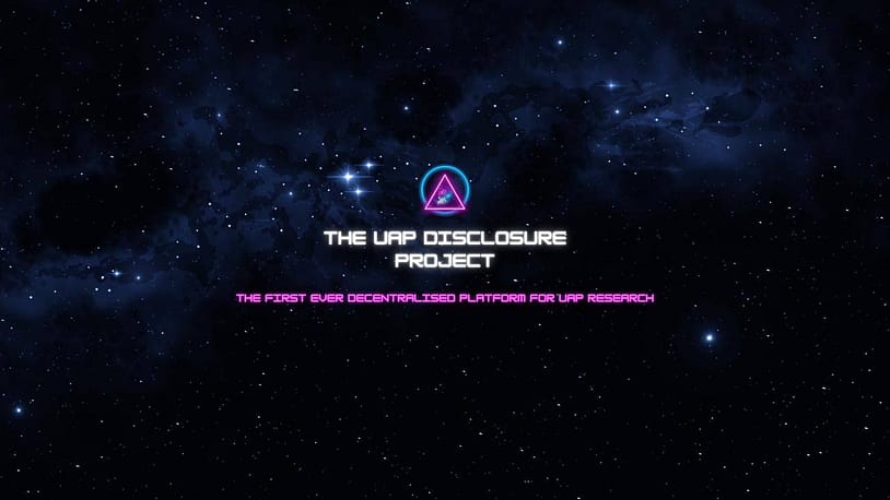 UAP Disclosure Presents a Fully Decentralized Platform Dedicated to UFO Studies  UAP Disclosure Presents a Fully Decentralized Platform Dedicated to UFO Studies