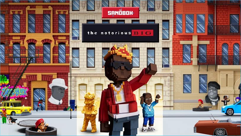The Sandbox Welcomes Notorious B.I.G to Metaverse The Sandbox