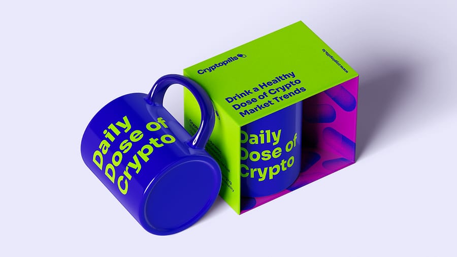 CryptoPills merch by Coinbound