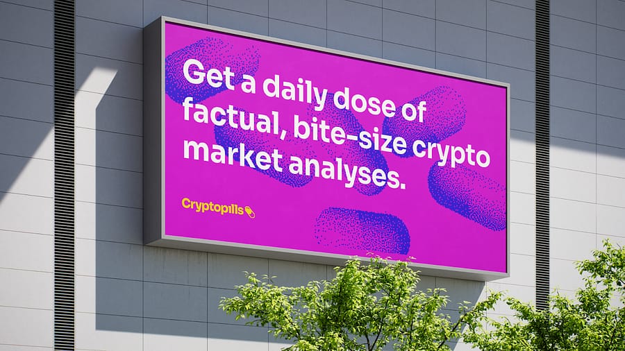 CryptoPills out-of-home by Coinbound