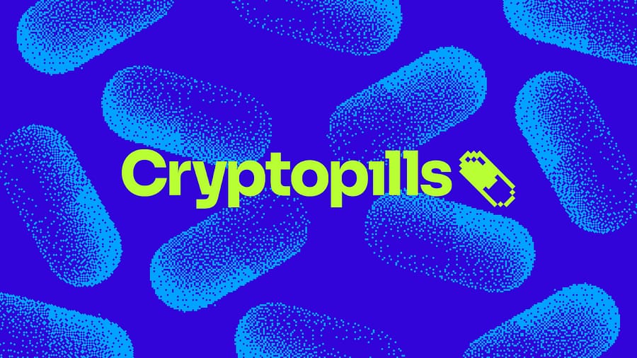 CryptoPills logo and identity by Coinbound
