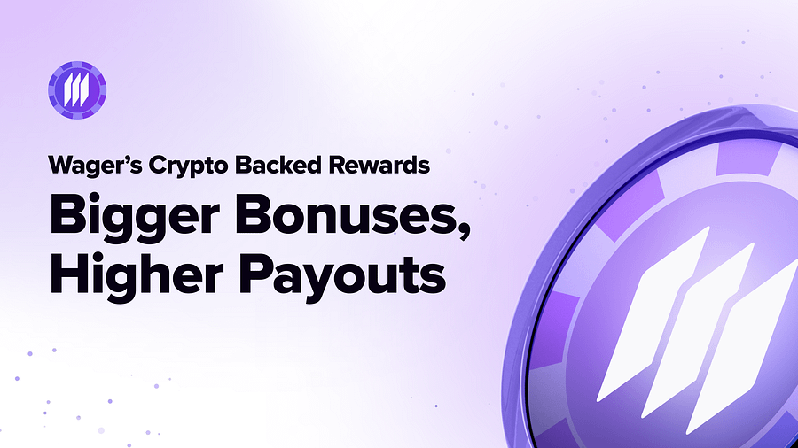 Wager social creative by Coinbound