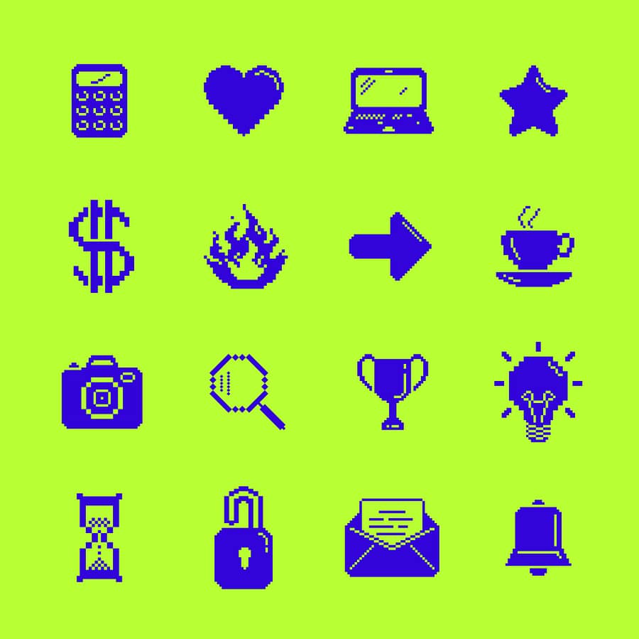 CryptoPills icon set by Coinbound