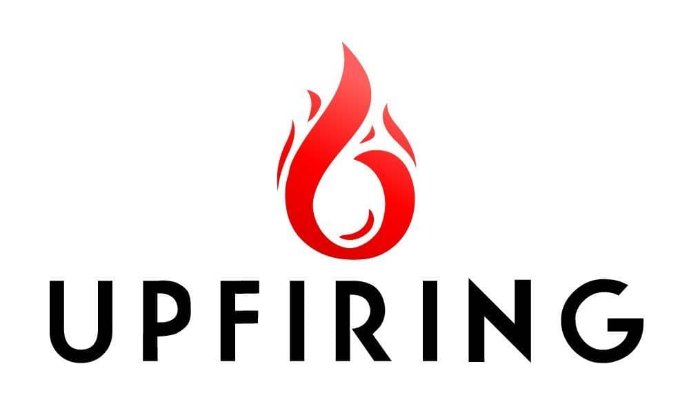 Logo for Upfiring, a erc20 file-sharing smart contract token