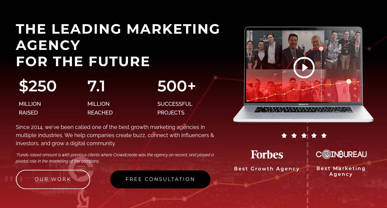 Crowdcreate screenshot