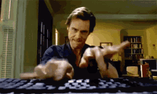 Fast typing GIF