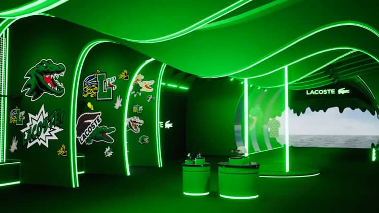 Lacoste's New Virtual Store