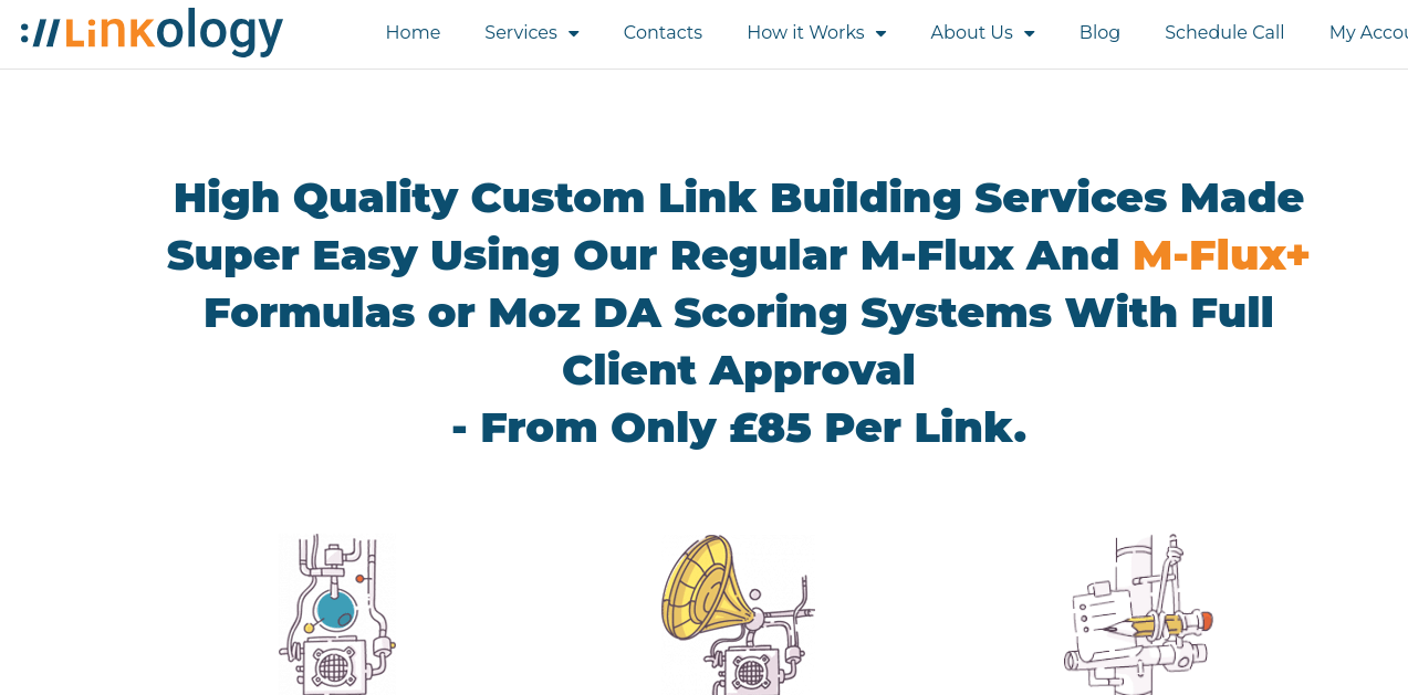 UKLinkology agency website