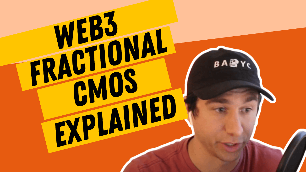 Web3 Fractional CMOs Explained (& Why You Probably Need One)